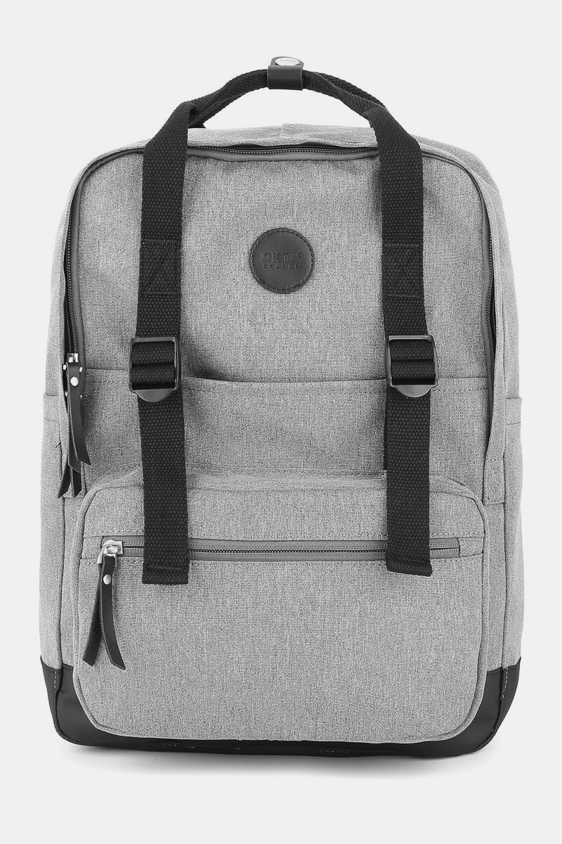 Himawari Waterproof Canvas Backpack Bag with Side Pockets - S. M. & Co.