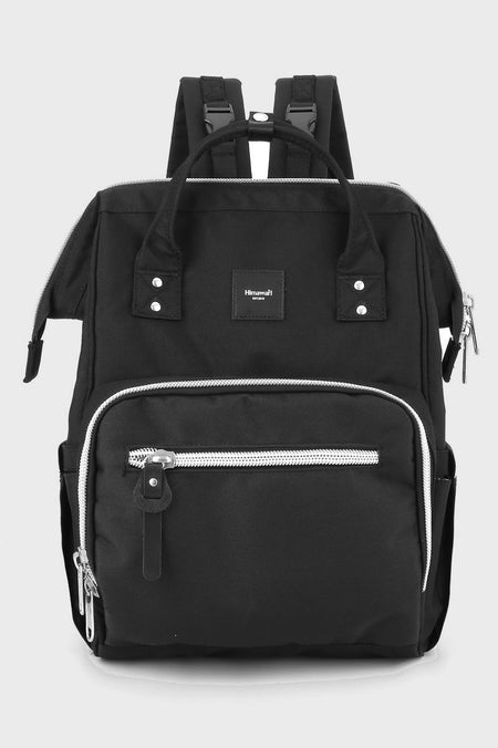 Himawari Waterproof Canvas Backpack Bag with Side Pockets - S. M. & Co.