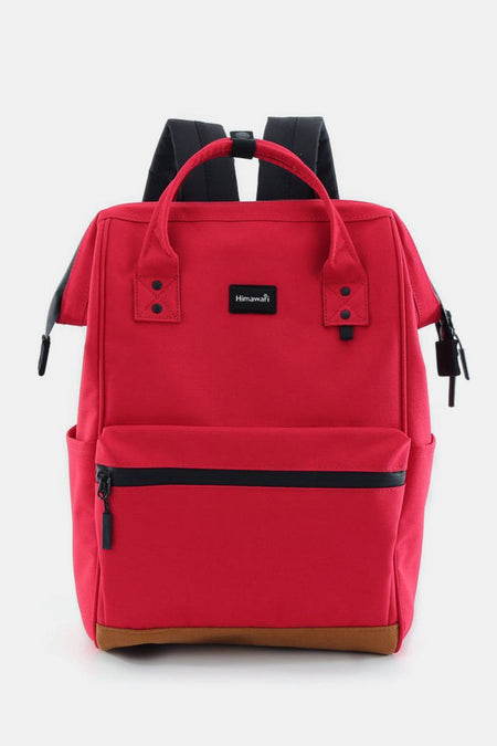 Himawari Waterproof Canvas Travel Backpack Bag with USB Port - S. M. & Co.