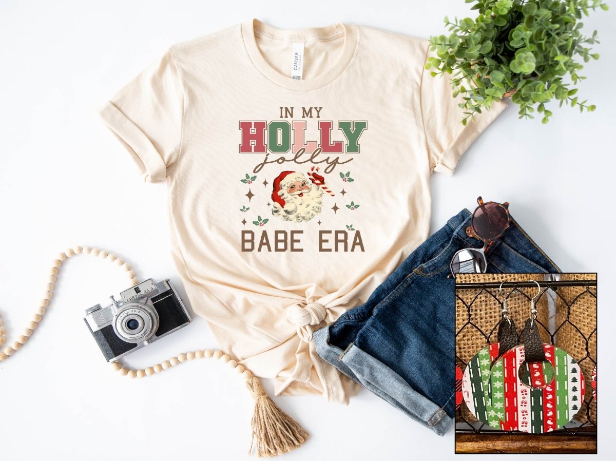 Holly Jolly Babe Era - Tee - S. M. & Co.