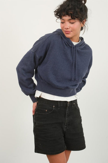 HYFVE Drop Shoulder Cropped Hoodie - S. M. & Co.