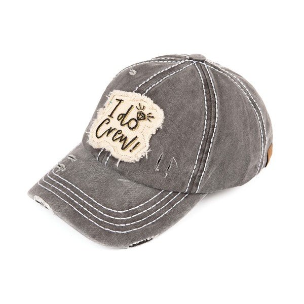 I DO CREW - S. M. & Co. Caps