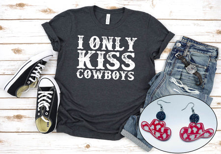 I Only Kiss Cowboys - S. M. & Co. T-Shirts