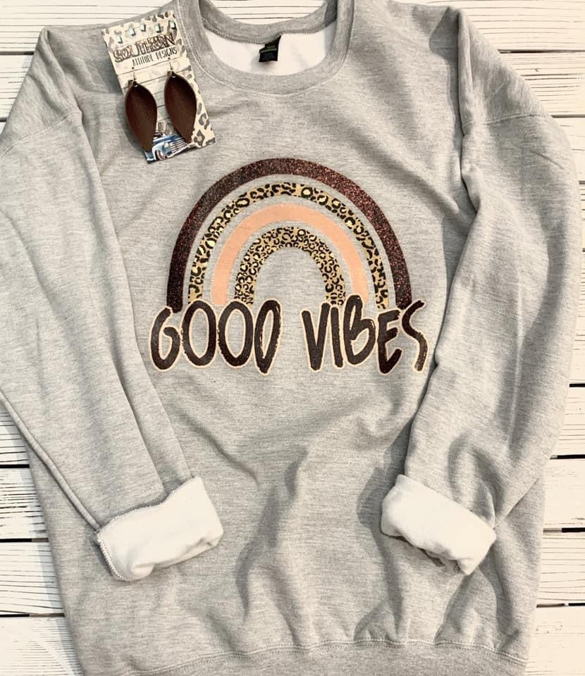 Good Vibes- Rainbow - S. M. & Co. T-Shirt/Sweatshirt