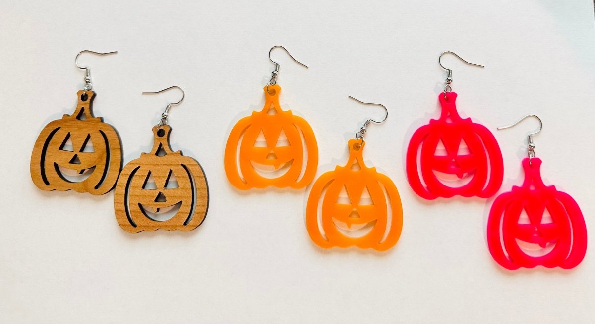 Jack O'Lantern Earrings - S. M. & Co.