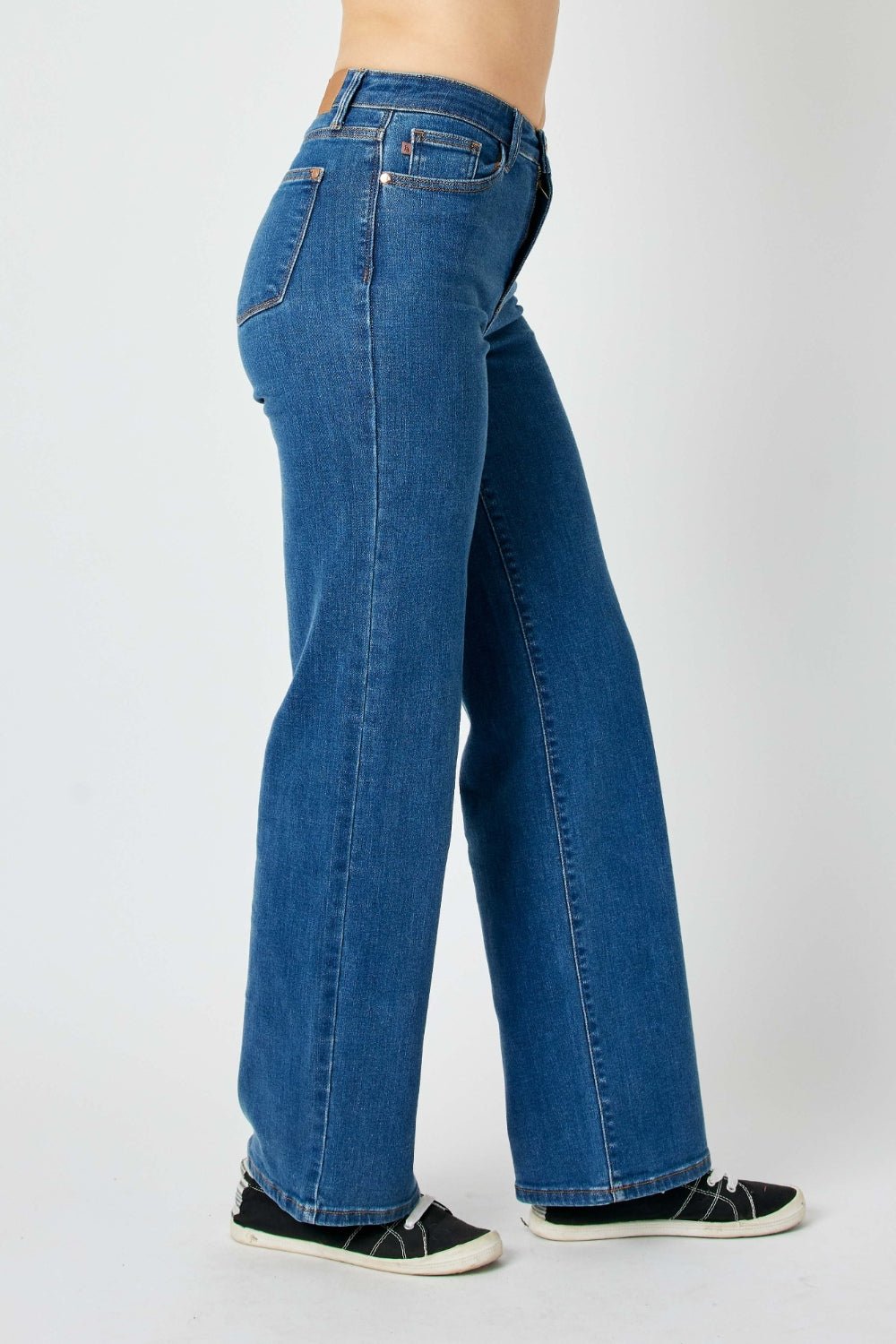 Judy Blue Full Size High Rise Straight Jeans - S. M. & Co. Denim Jeans