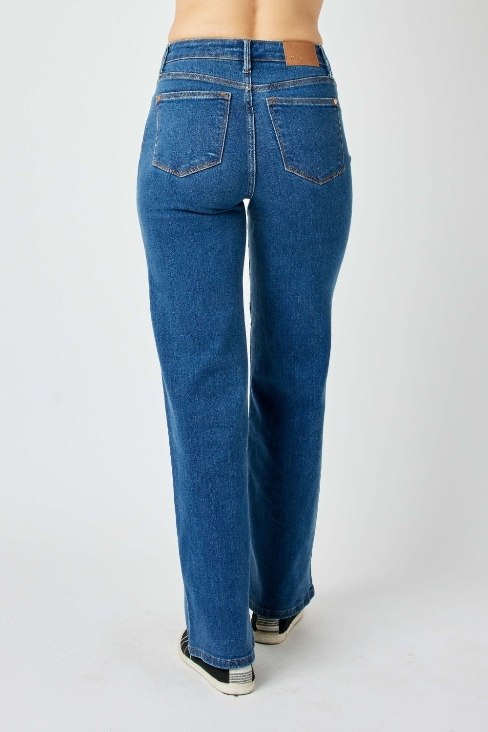 Judy Blue Full Size High Rise Straight Jeans - S. M. & Co. Denim Jeans