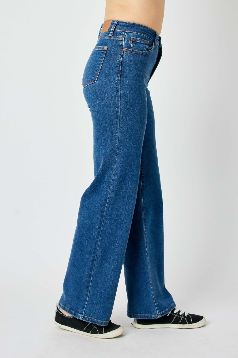 Judy Blue Full Size High Rise Straight Jeans - S. M. & Co. Denim Jeans