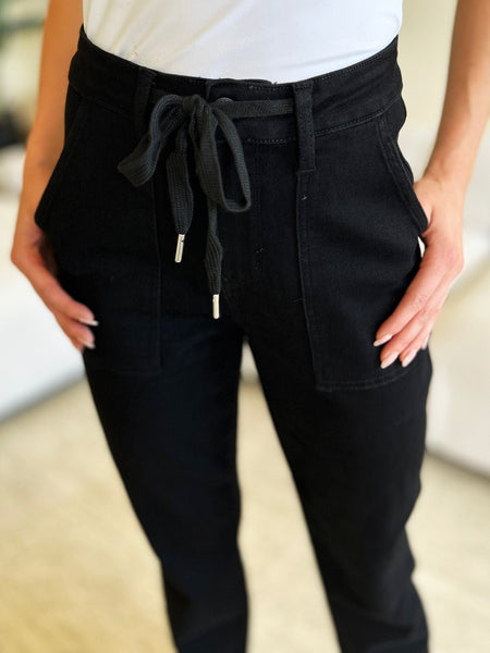 Judy Blue Full Size High Waist Double Roll Cuff Jeans - S. M. & Co.