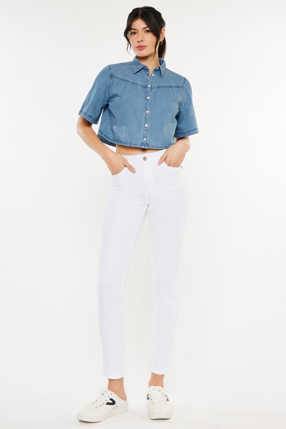 Kancan High Rise Ankle Skinny Jeans - AnAs Market