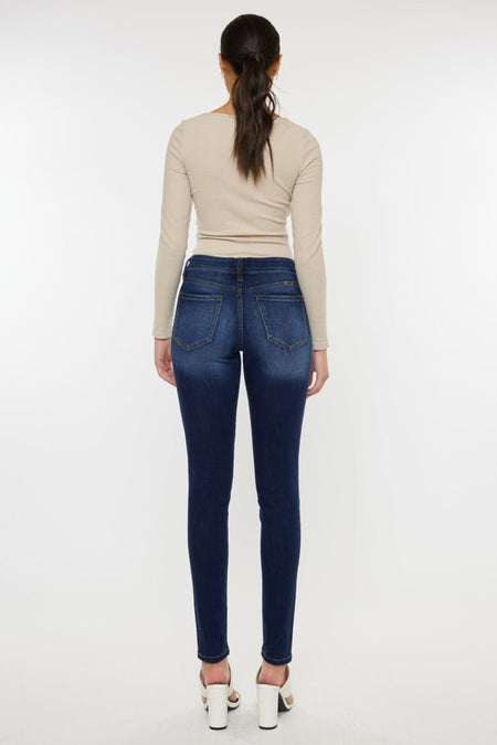 Kancan Mid Rise Gradient Skinny Jeans - AnAs Market