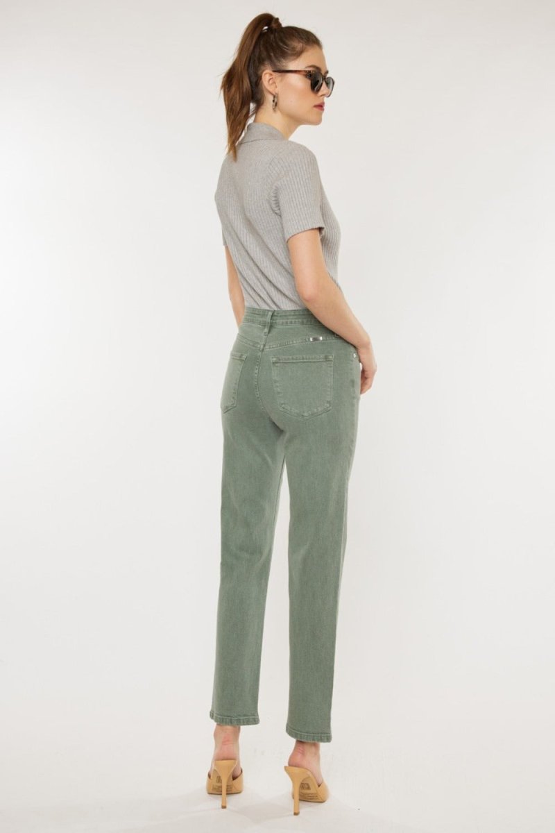 Kancan Ultra High Rise Straight Jeans - S. M. & Co.