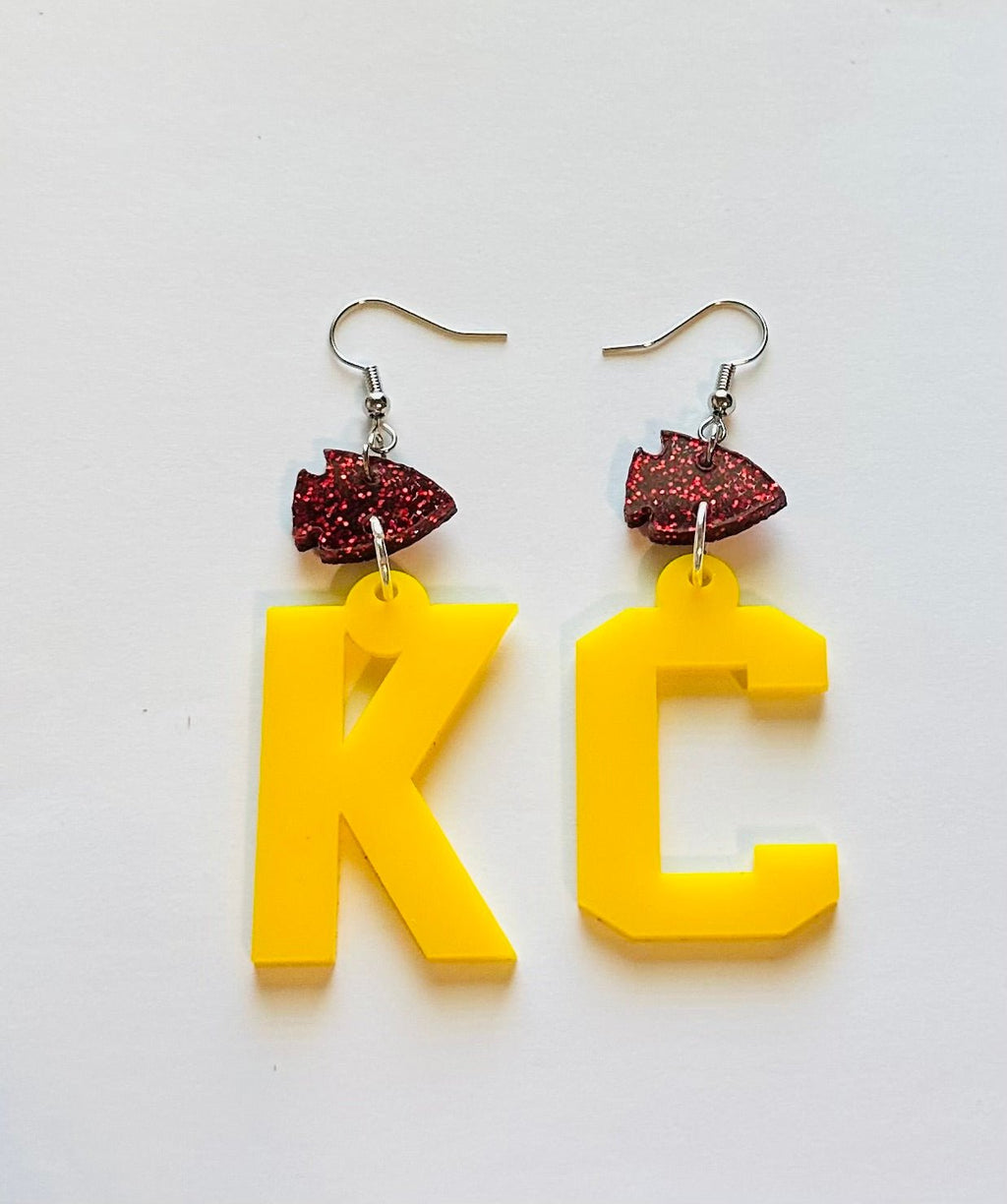 Kansas City Football Earrings - S. M. & Co.