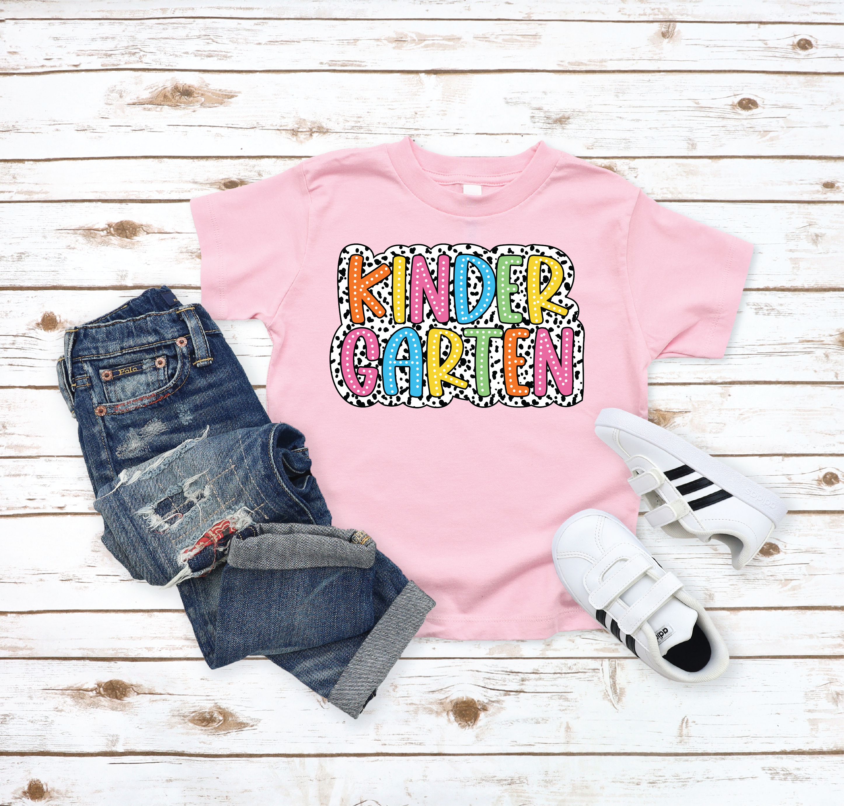 Girls Kindergarten Grade Graphic Tee