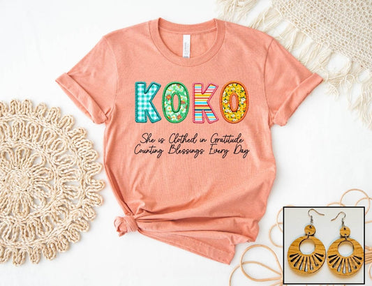 Koko - Floral Stitch - S. M. & Co.