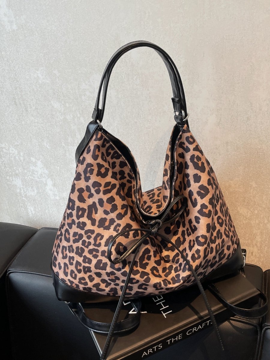 Leopard Dual Purpose Crossbody Bag - S. M. & Co.