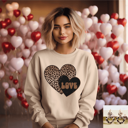 Leopard Love Hearts - S. M. & Co.