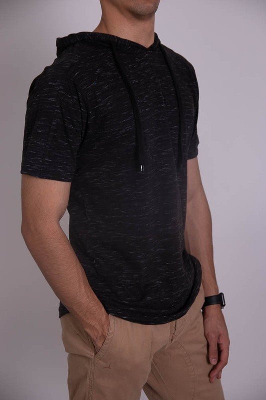 LIGHT WEIGHT TRIBLEND SHORT SLEEVES HOODIE - S. M. & Co.