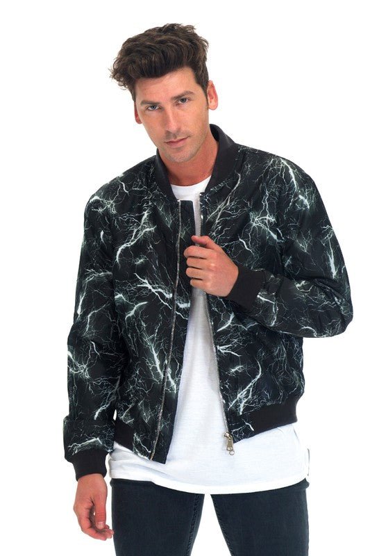 Lightning Bomber Windbreaker - S. M. & Co.