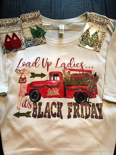 Load Up Ladies // Black Friday Tee - S. M. & Co.