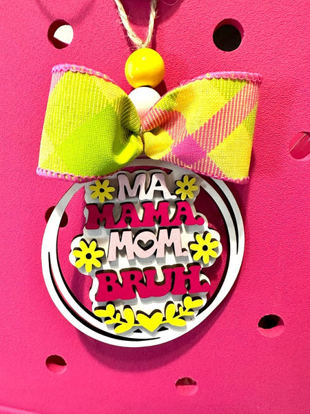 Mama Bruh Bag Tag/Car Charm - S. M. & Co.