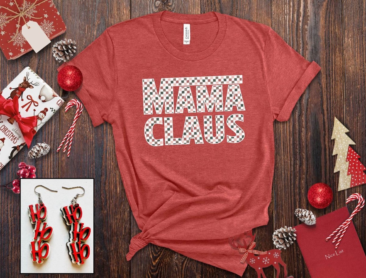 Mama Claus - Checkered - S. M. & Co.