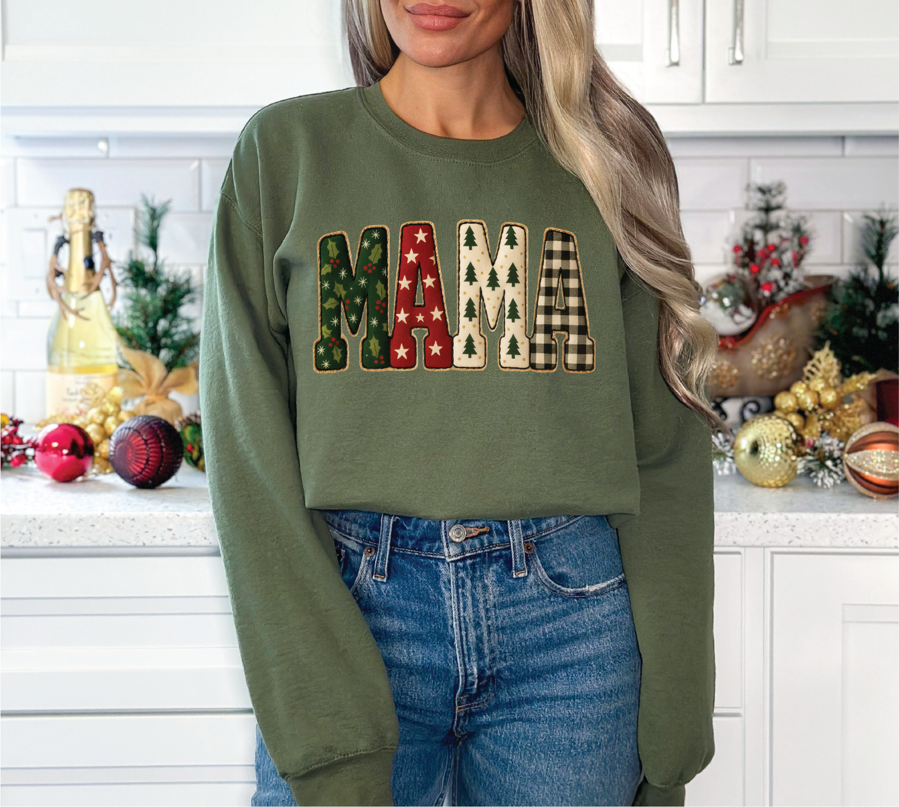 MAMA PATTERN CHRISTMAS LETTERS