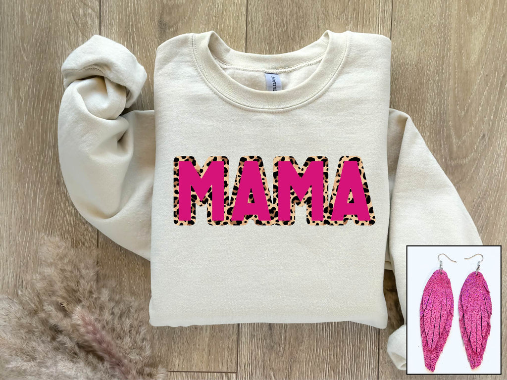 Mama- Pink Leopard