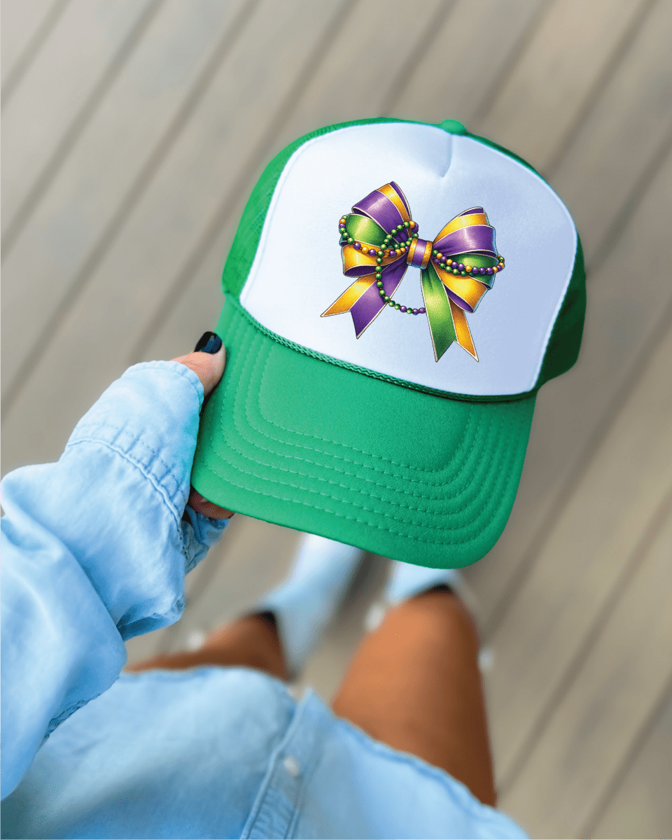 Mardi Gras Bow Hat - S. M. & Co.