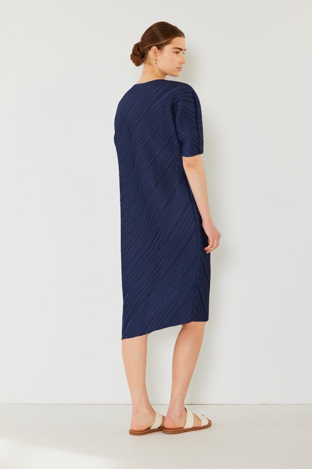 Marina West Swim Pleated Dolman Sleeve Dress - AnAs Market