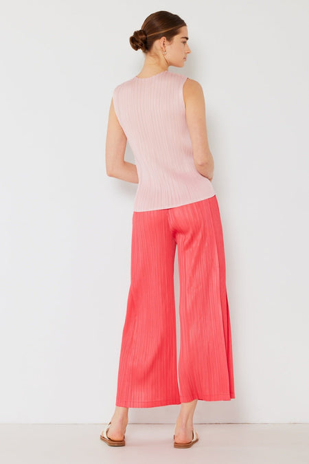 Marina West Swim Pleated Wide-Leg Pants with Side Pleat Detail - S. M. & Co. Wide Leg Pants