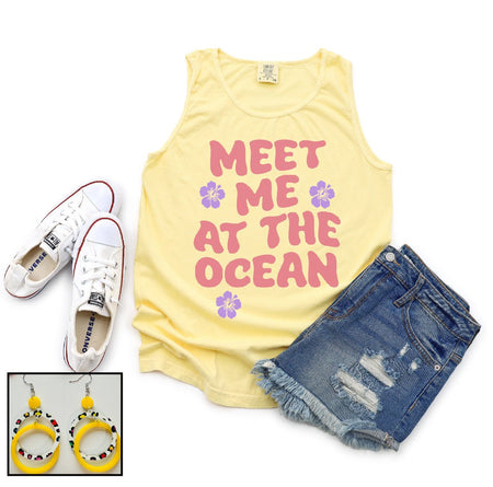 Meet Me At The Ocean - S. M. & Co. Tops/Tank Tops