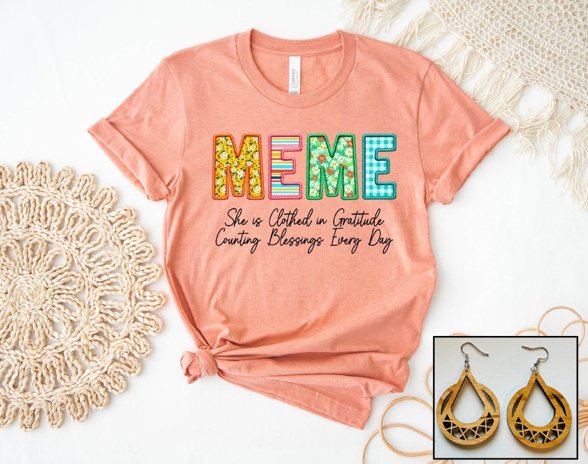 Meme - Floral Stitch - S. M. & Co.