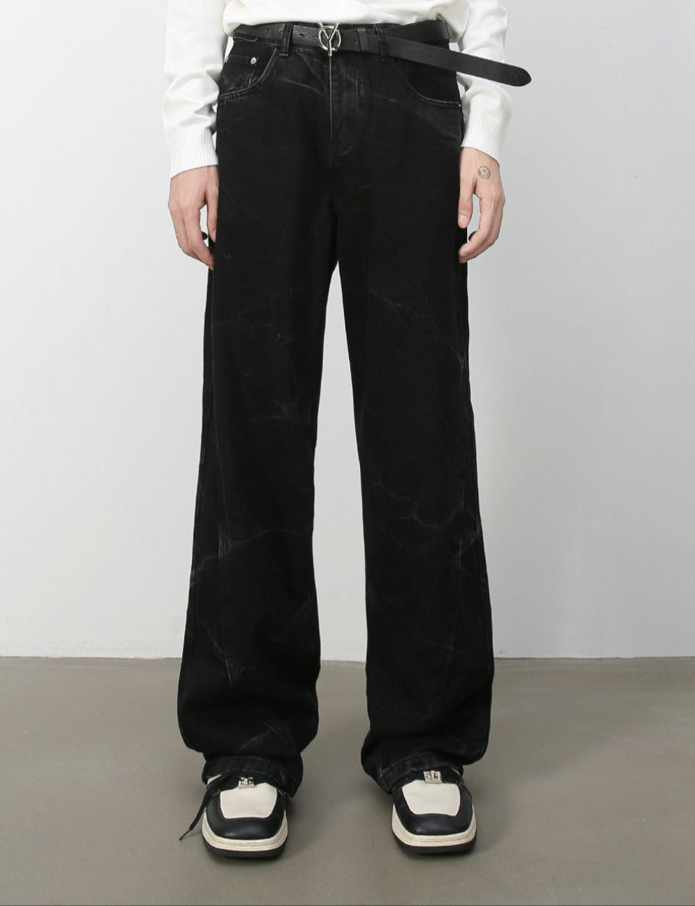 Men's Baggy Jeans with Pockets - S. M. & Co.