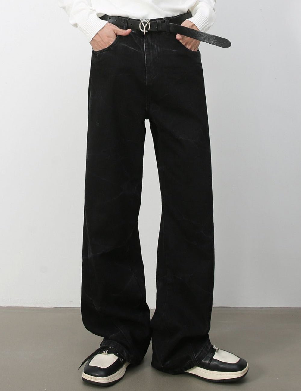 Men's Baggy Jeans with Pockets - S. M. & Co.