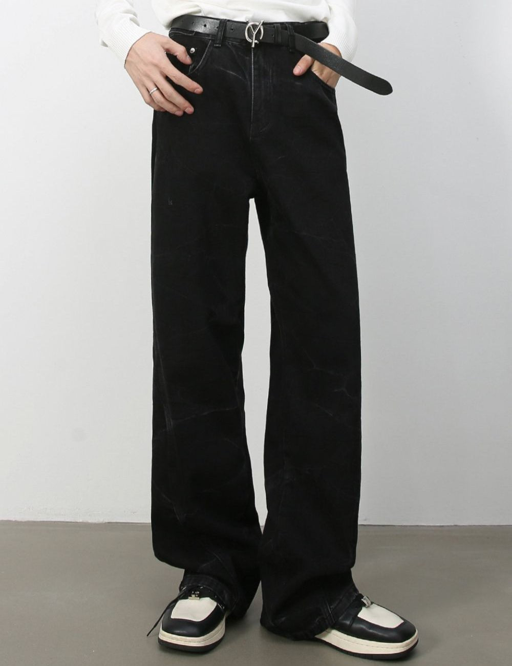 Men's Baggy Jeans with Pockets - S. M. & Co.