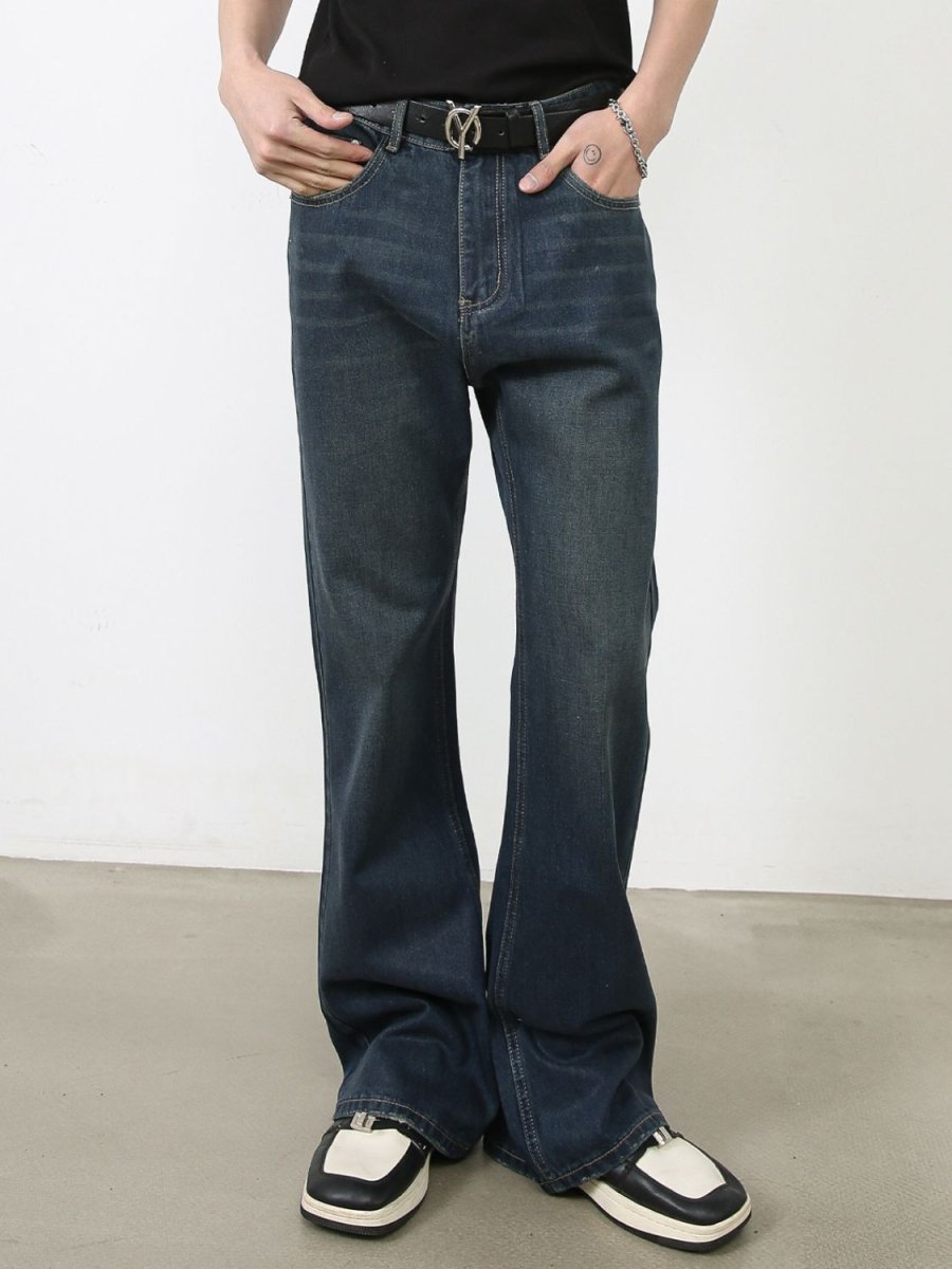 Men's Bootcut Jeans with Pockets - S. M. & Co.