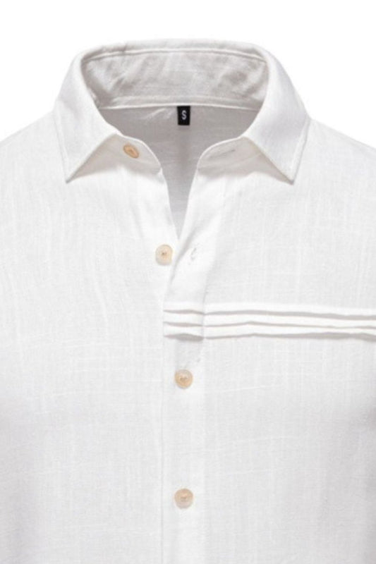 Men's Button Down Collared Neck Shirt - S. M. & Co.