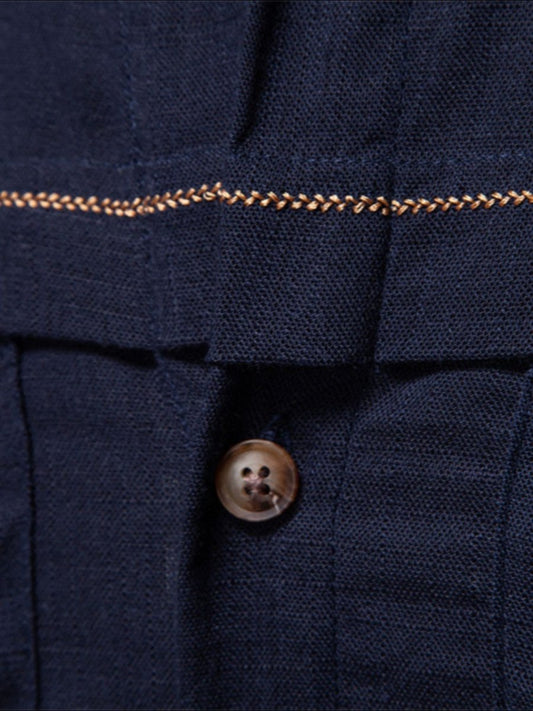 Men's Button Down Collared Neck Shirt - S. M. & Co.