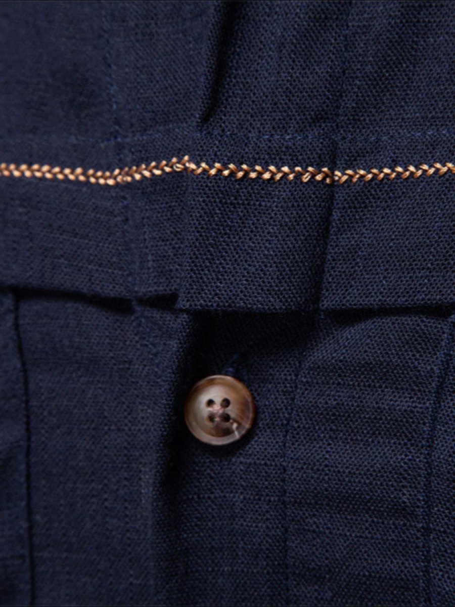 Men's Button Down Collared Neck Shirt - S. M. & Co.