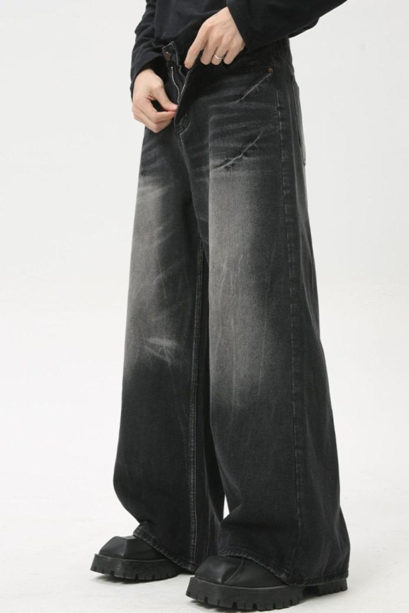 Men's Cat's Whisker Wide Leg Jeans - S. M. & Co.