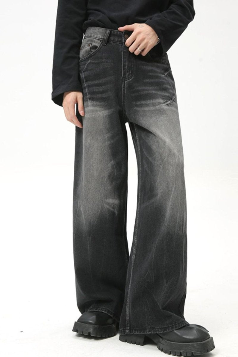 Men's Cat's Whisker Wide Leg Jeans - S. M. & Co.