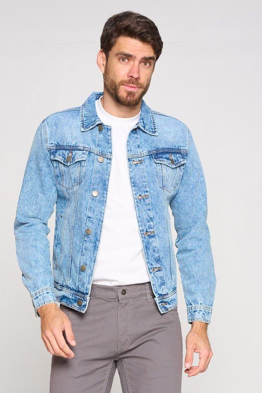 Men's Denim Jacket - S. M. & Co.