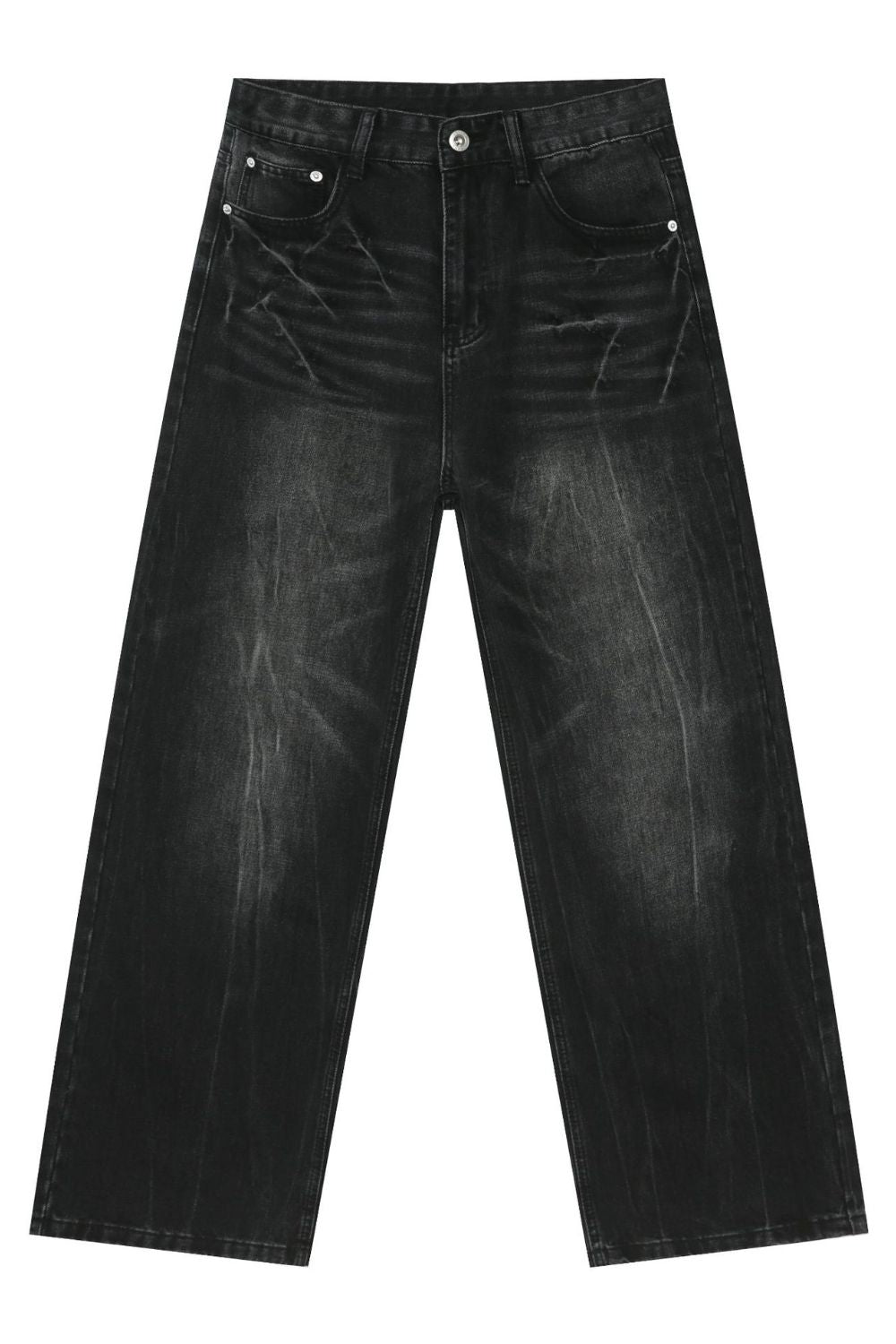 Men's Loose Fit Jeans with Pockets - S. M. & Co.