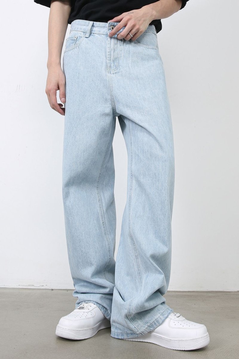 Men's Loose Fit Jeans with Pockets - S. M. & Co.