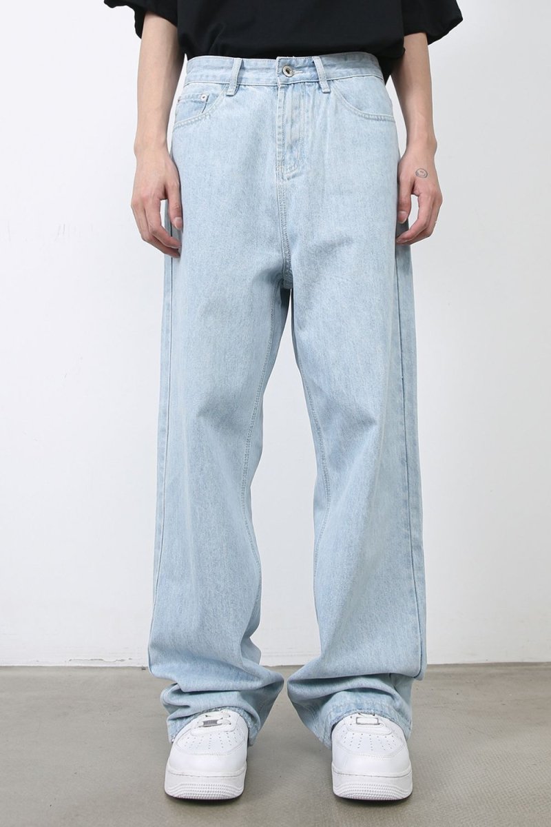 Men's Loose Fit Jeans with Pockets - S. M. & Co.