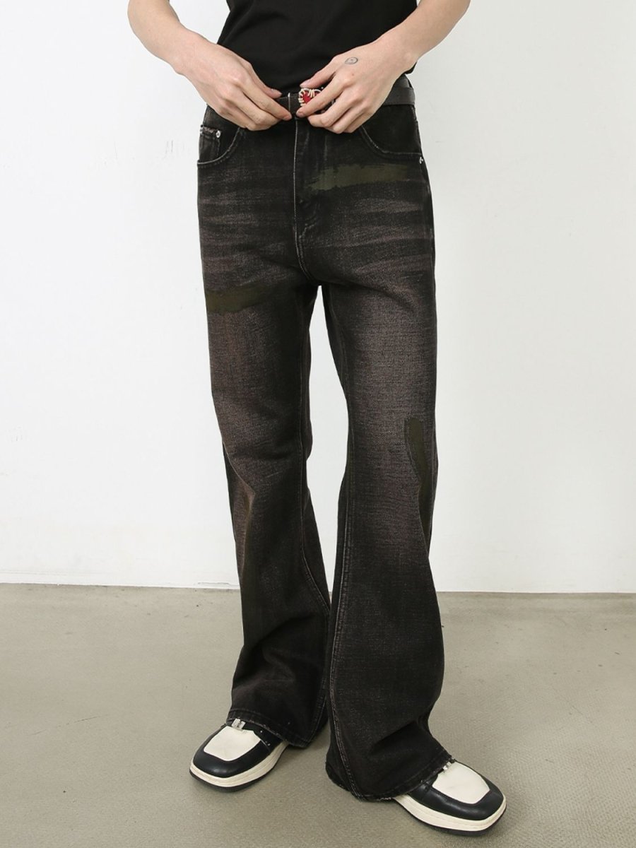 Men's Mid Rise Jeans with Pockets - S. M. & Co.