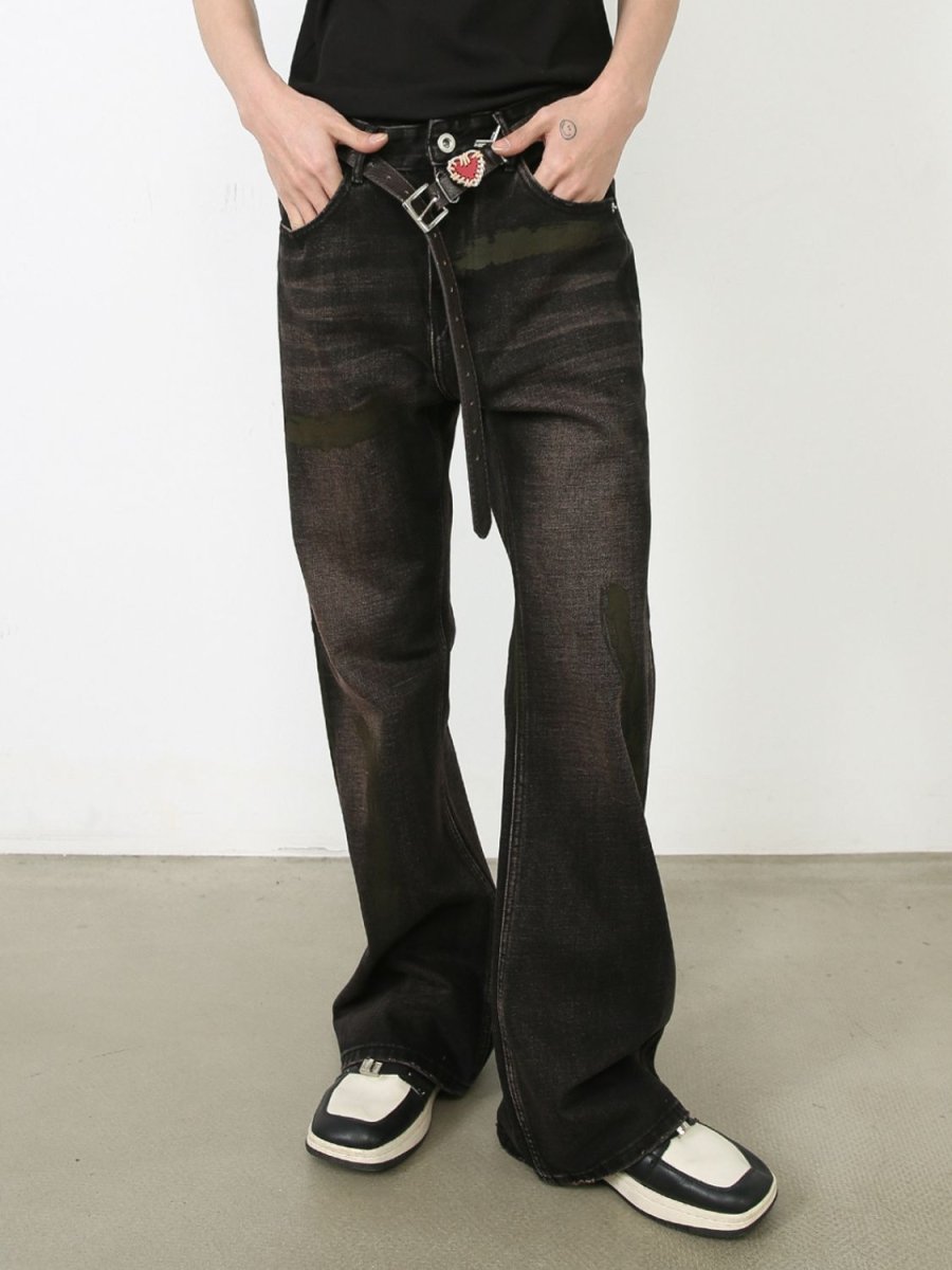 Men's Mid Rise Jeans with Pockets - S. M. & Co.