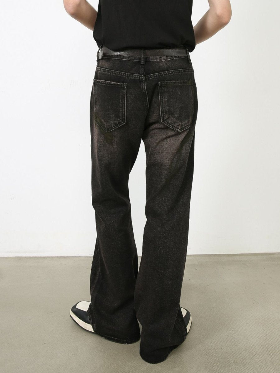 Men's Mid Rise Jeans with Pockets - S. M. & Co.