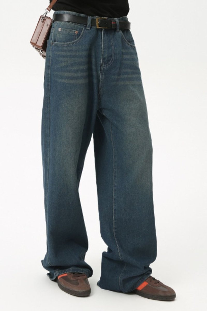 Men's Mid Rise Straight Leg Jeans - S. M. & Co.